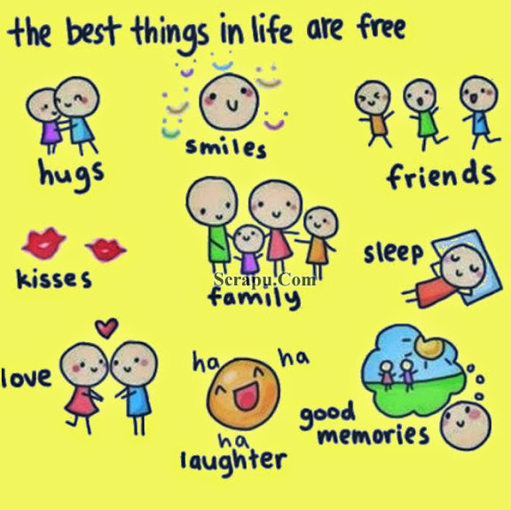 Life picture The best things in life are free