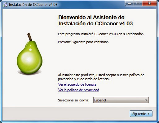 CCleaner v4.03.4151 Final [Español] [Limpia el Sistema de 