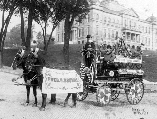 Old St. Charles County Courthouse,  Oct 13, 1909