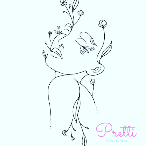 Pretti Beauty Bar logo
