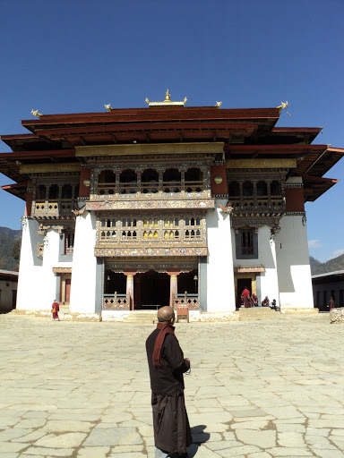 Ký sự chuyến hành hương Bhutan đầu xuân._Bodhgaya monk (Văn Thu gởi) DSC06882