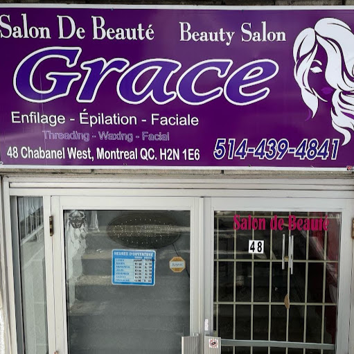 Grace beauty salon logo