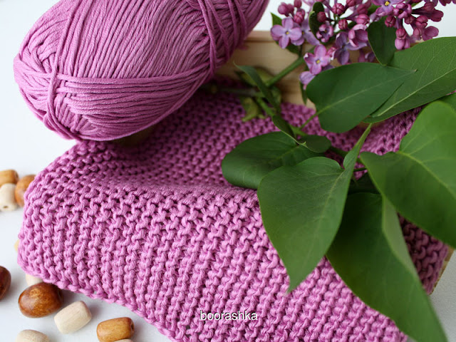 lilac cotton yarn