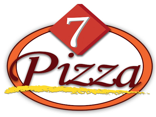 7 Pizza stains logo