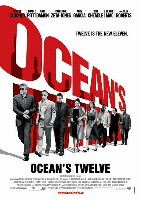 Poster Of Ocean's Twelve (2004) Full Movie Hindi Dubbed Free Download Watch Online At Alldownloads4u.Com