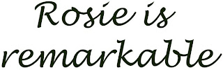 Rosie Scribble is Remarkable