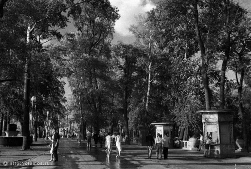 Парк им.Горького в Москве. 30-е годы. Фото 
