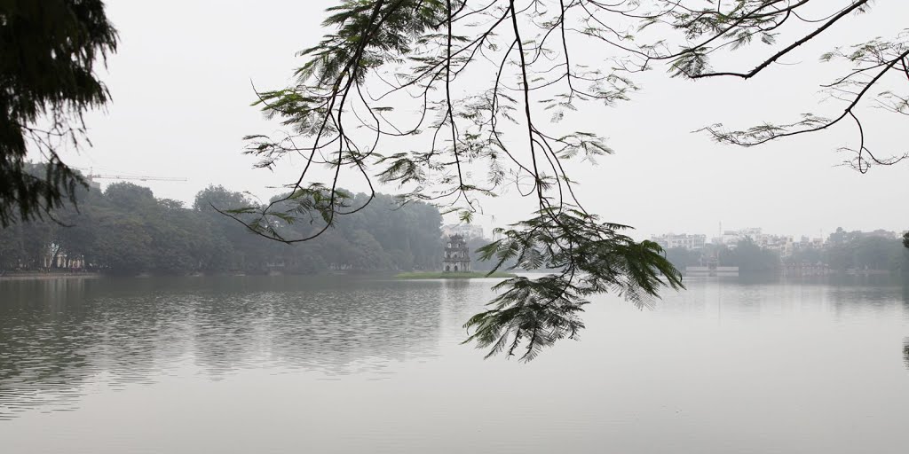 Những bài thơ tình yêu Hà Nội mùa Đông hay nhất ảnh Hồ Gươm ở Hà Nội vào mùa Đông