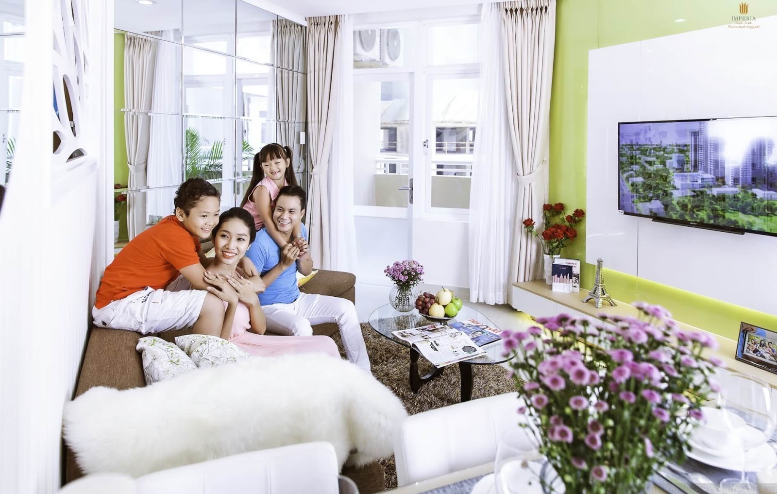 Gia đình trẻ là sở hữu căn hộ với chức năng sống cơ bản có mức giá phù hợp.