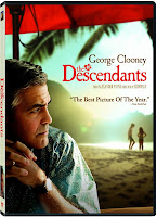 dvd, descendants, george clooney, cover, image