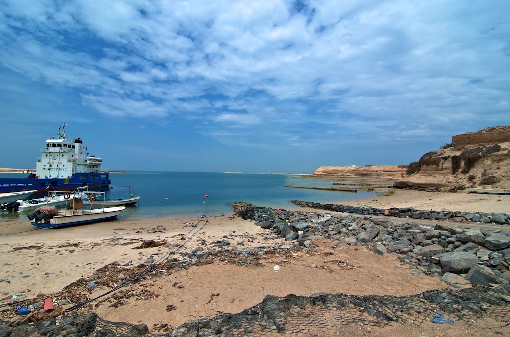 Ferry port to Delma Island