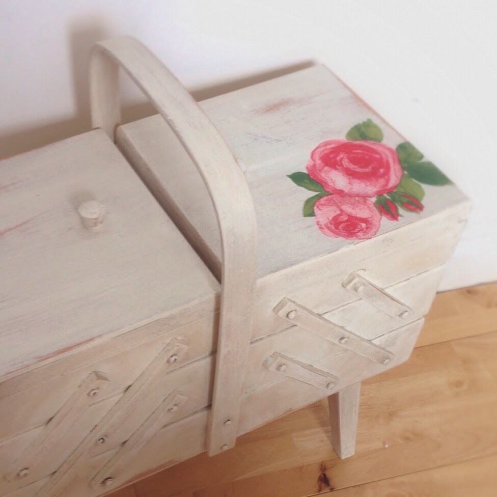 Cantilever sewing box – The Vintage Artistry