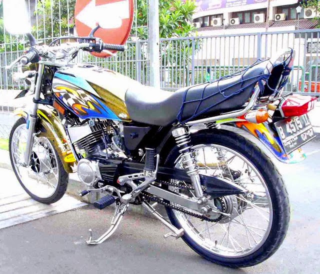 Modifikasi Yamaha Rx King Medan