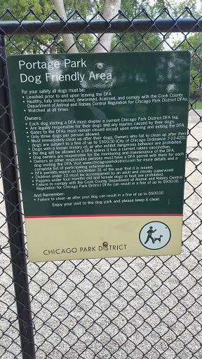 Dog Park «Portage Dog Friendly Area», reviews and photos, 4100 N Long Ave, Chicago, IL 60641, USA