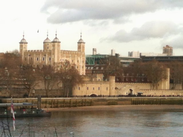 Tower of London view from More London