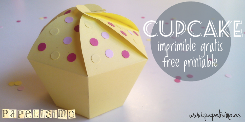 Caja de regalo Cupcake | Papelisimo