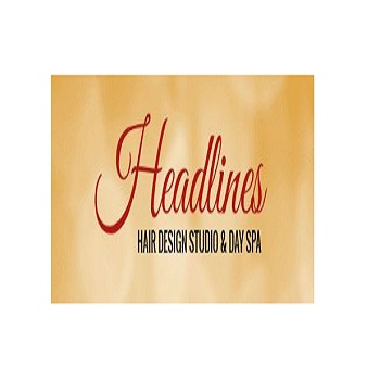 Headlines Design Studio & Day Spa logo