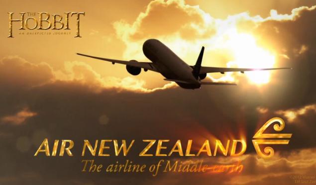 The Hobbit & Air New Zealand | The Airline of Middle-Earth