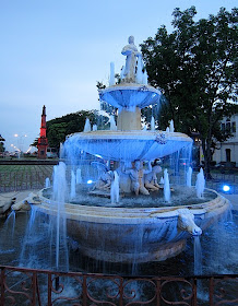 Pamulinawen Fountain at the Aurora Park in Laoag, Ilocos Norte