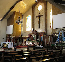 interior of Pinaglabanan Church