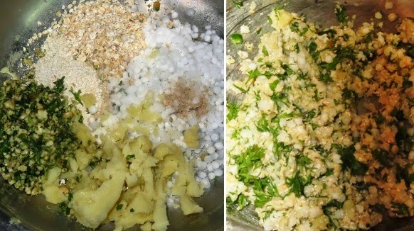 Healthy Sabudana Oats Vada Recipe | Low Fat Appetizers written by Kavitha Ramaswamy of Foodomania.com