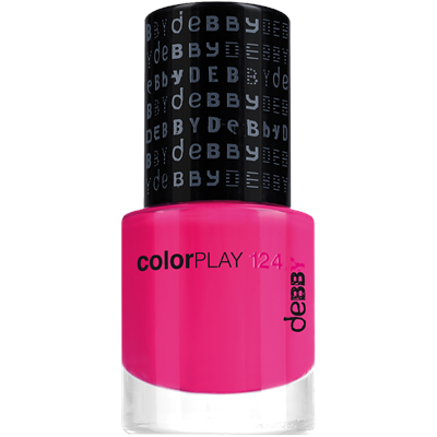 nail polish, smalti, pink, rosa, tips, beauty, make up, bellezza, debby, color play, n°124, smalto rosa