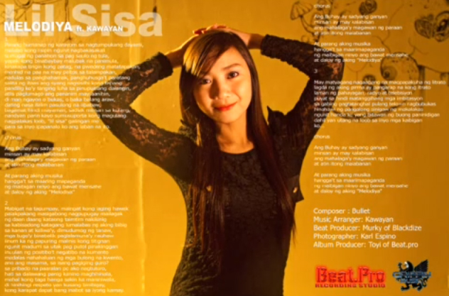 Lil-Sisa feat Kawayan - Melodiya Lyrics.jpg Lil-Sisa feat Kawayan - Melodiya Lyrics