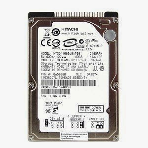 Hitachi 0A28419 160GB 5400 RPM 2.5 INCH IDE HDD