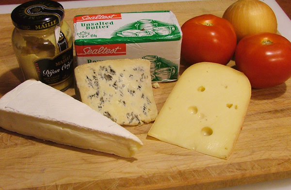 Пирог с потерянным сыром (Tart aux fromages perdus) 
