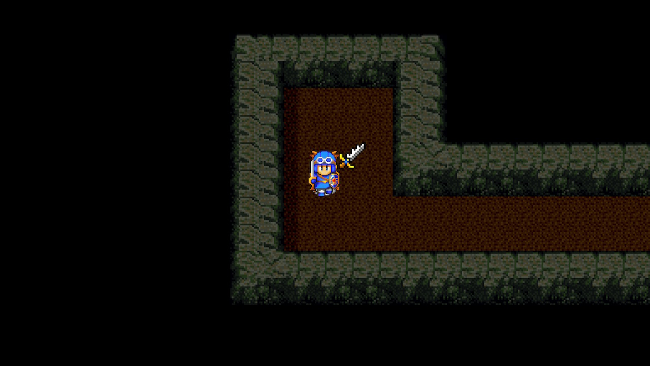 The Thunderbolt Blade itself, hidden on the third floor. | Dragon Quest II
