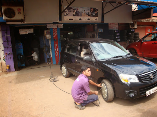 Alister Tyre Service, Felicinta Complex, Shop No: 30, Near Statue Circle,Chowgule College Road, Gogal, Margoa, Goa 403602, India, Auto_Parts_Store, state GA