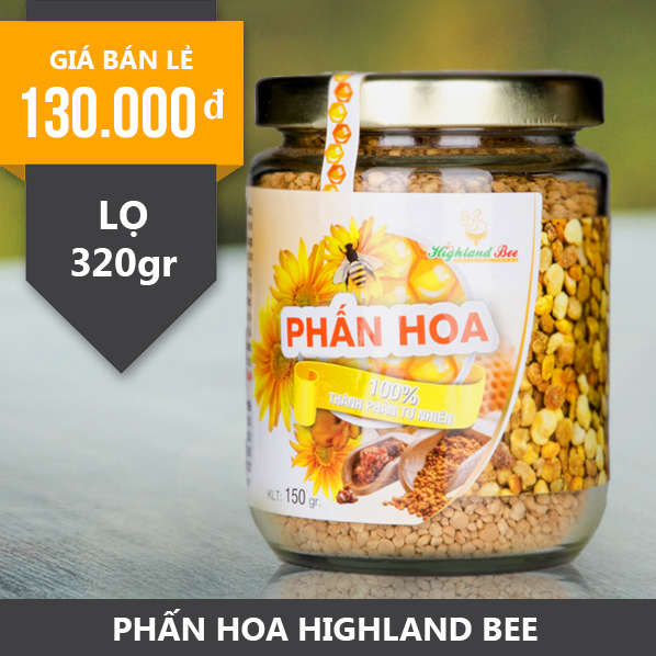 Phấn Hoa HIGHLAND BEE 320gr