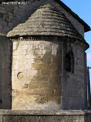 AUTREVILLE (88) - L'église paroissiale Saint-Brice (Extérieur)