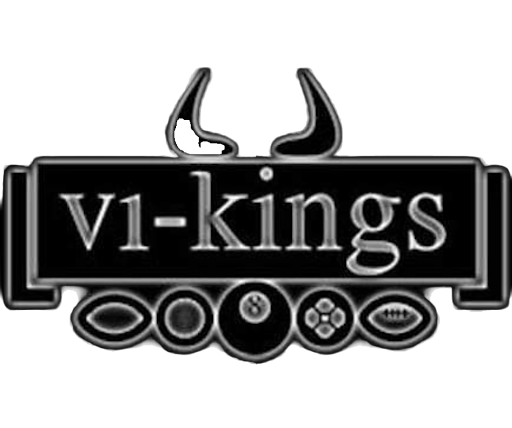 Vi-kings Sports, beers and Whisky bar logo