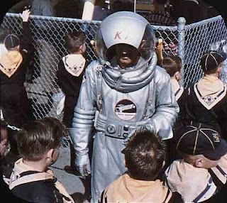 I answer questions from some cub scouts about the principles of scientific exploration, racial harmony, gender equality, and free love. Jupiter Jack, Summer 1968