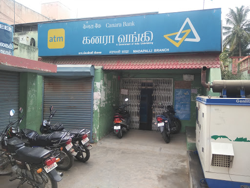 Canara Bank, Madapalli branch, Alangayam road, Madavalam, SH 122, Madapalli, Tamil Nadu 635653, India, Public_Sector_Bank, state TN