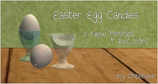 Easter Egg Candles EasterEggCandle1