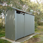 Toilet at Three Mile Dam campsite