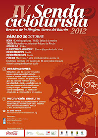 Senda cicloturista Reserva de la Biosfera Sierra del Rincón, sábado 20 de octubre 2012