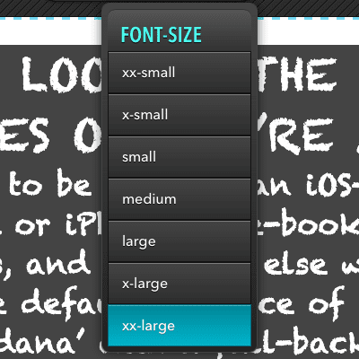 Typeface Tester Logo header screenshot · ontwerp van Atelier Bram de Haan