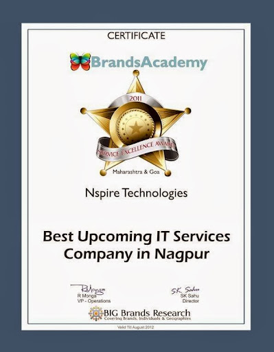 Nspire Technologies, Hingna Rd, Rajendra Nagar, Nagpur, Maharashtra 440036, India, Software_Company, state MH