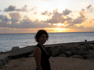 Me at Flamingo Beach Resort, St. Maarten