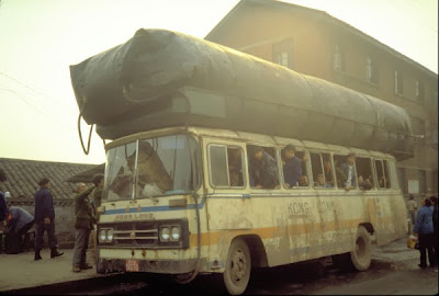 Autobus na gaz ziemny w Chinach. Lata 90. XX wieku