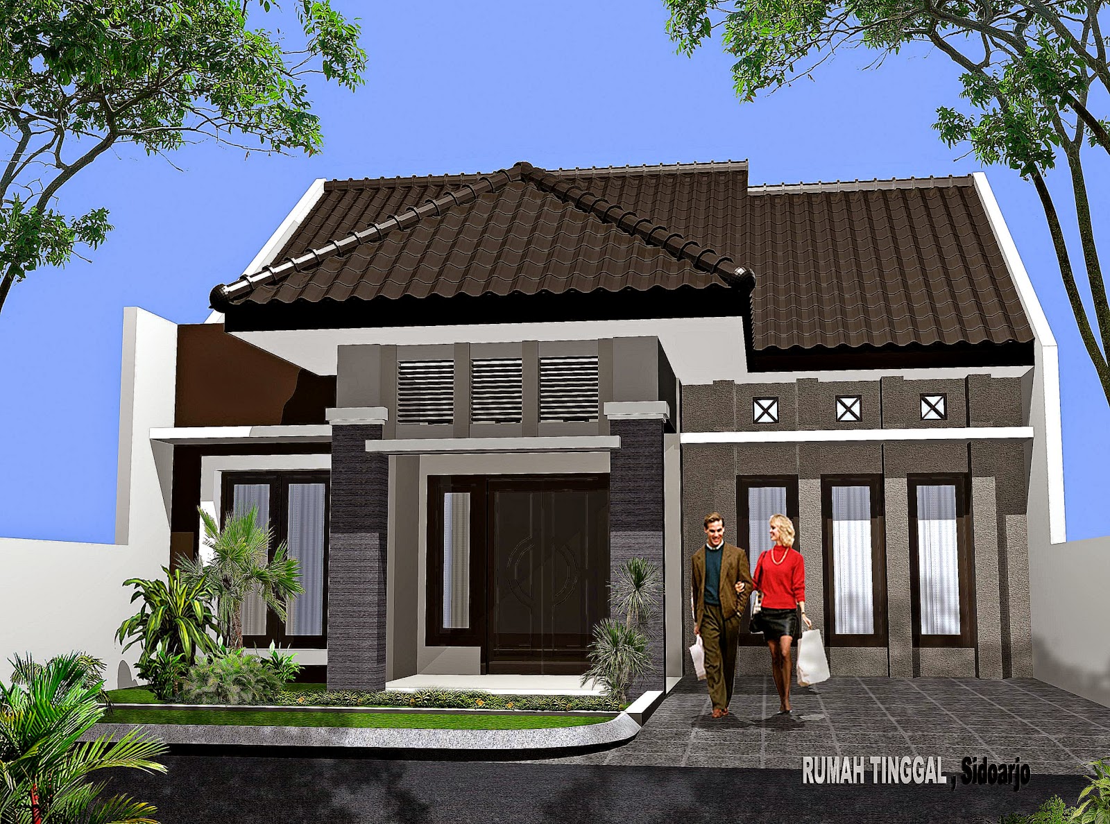 Download Kumpulan 80 Model Rumah Btn Terbaru Terkeren Marita