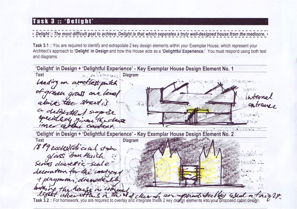 Carolyn's Architecture Apprenticeship: Part B: Brookes Street House