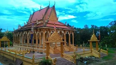 Chùa Phnô Ompung – Ngôi chùa Khmer có công trình kiến trúc độc đáo | Tân Hiệp - Trà Cú - Trà Vinh
