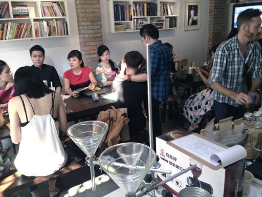 a coffeehouse