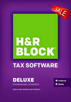 H&R Block Tax Software Deluxe + State 2014 Win [Download]
