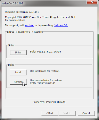 เทคนิคการดาวน์เกรด iOS 5.1.1 ลงมาเป็น iOS 5.0.1 เพื่อทำการ Jailbreak Jailip2-08