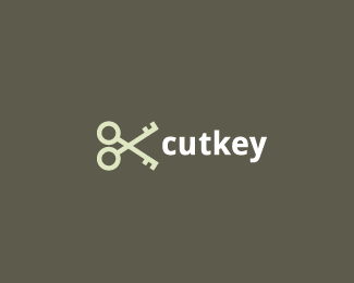 Cut Key Logo